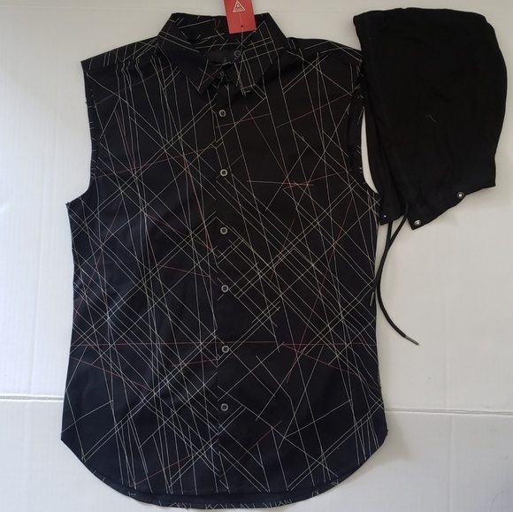 NWT G BY GUESS NORWALK SHORT-SLEEVE SHIRT - Picture 5 of 5